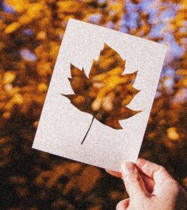 Stencilling example