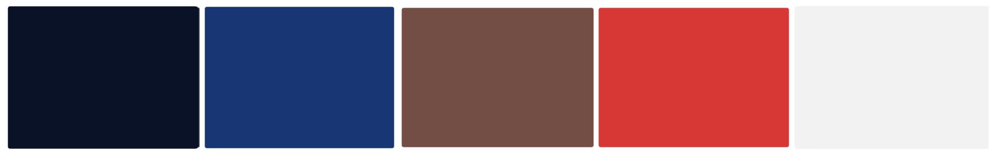 Brantford crest dark colour palette